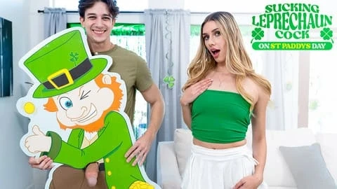 Emily Jade – Sucking Leprechaun Cock On St Paddy’s Day – S14:E1