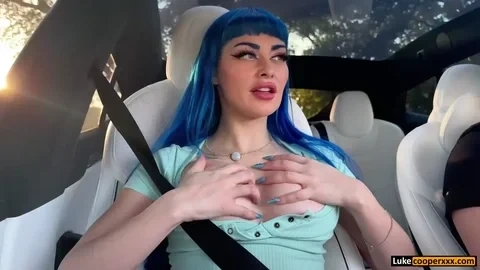 Creampie Sexy Horny Girl In Car After Date - Jewelz Blu - Luke Cooper | Jewelz Blu